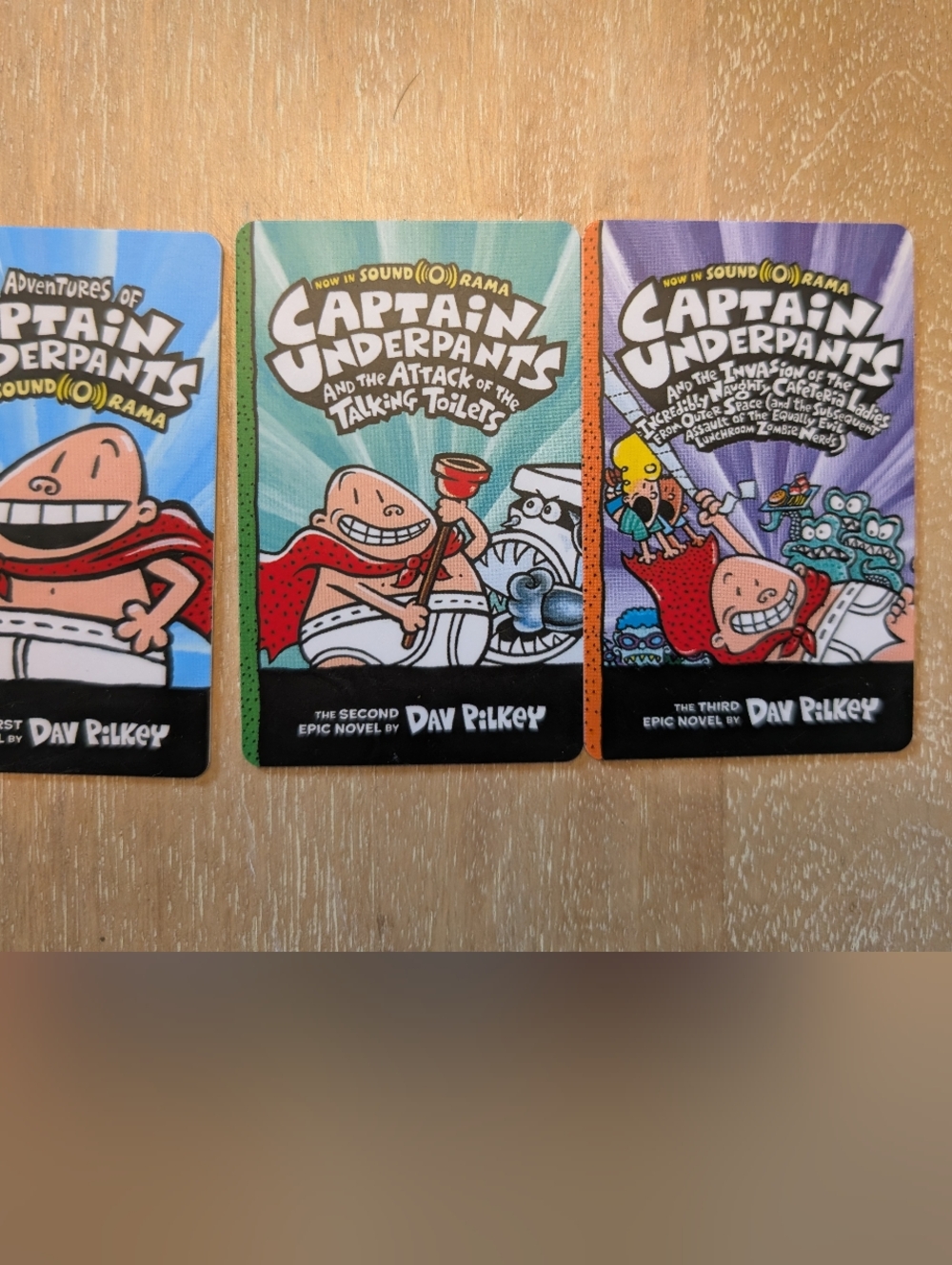 Captain Underpants Yoto cards